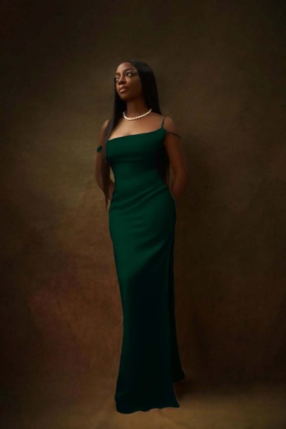 One Shoulder Sleeveless Split Long Prom Dress With Pleated Beading