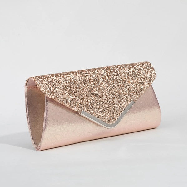 Elegant Clutch Bags with Glitter