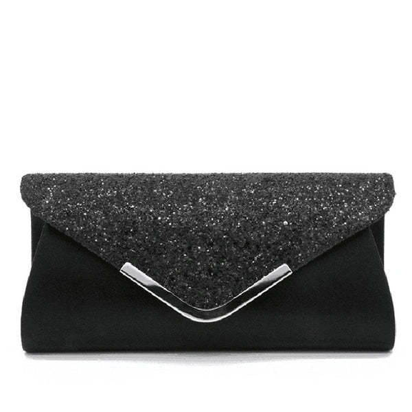 Elegant Clutch Bags with Glitter