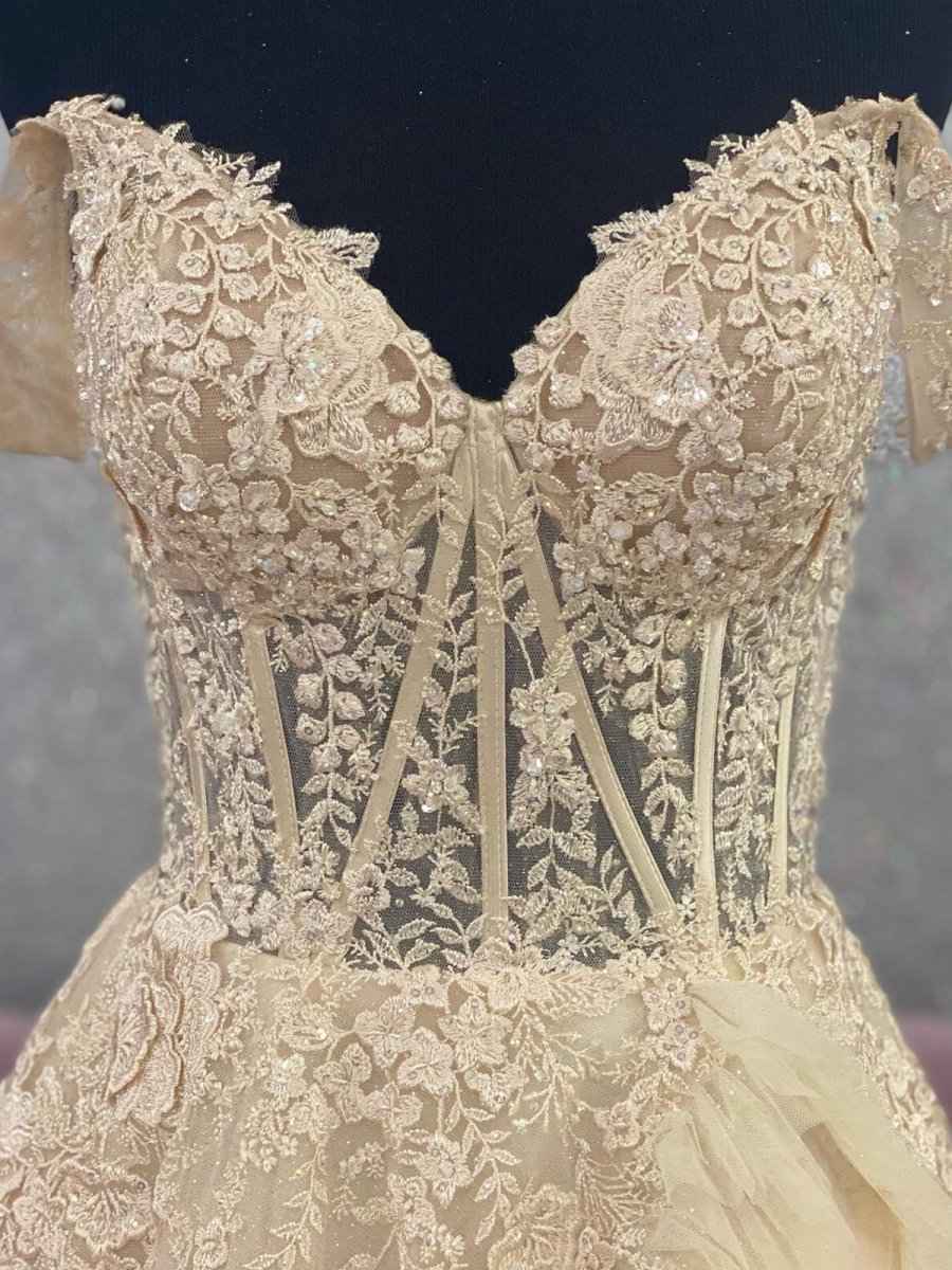 Hot Pink Off the Shoulder Tulle Long Prom Dress with Appliques