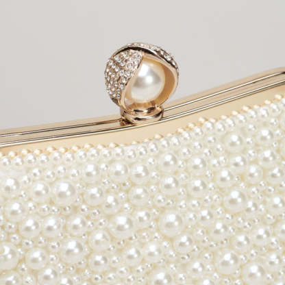 Elegant Handbags with Imitation Pearls