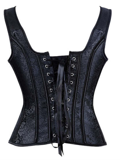 Flower Push Up Overbust Corsets with Tummy Control for Women, Perfect for Wedding or Party