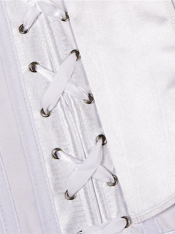 Jacquard Overbust Corsets for Women with Hook & Eye Closure, Tummy Control and Push-Up Effect, Perfect for Weddings, Parties, Birthdays, and Halloween-BMbridal.UK