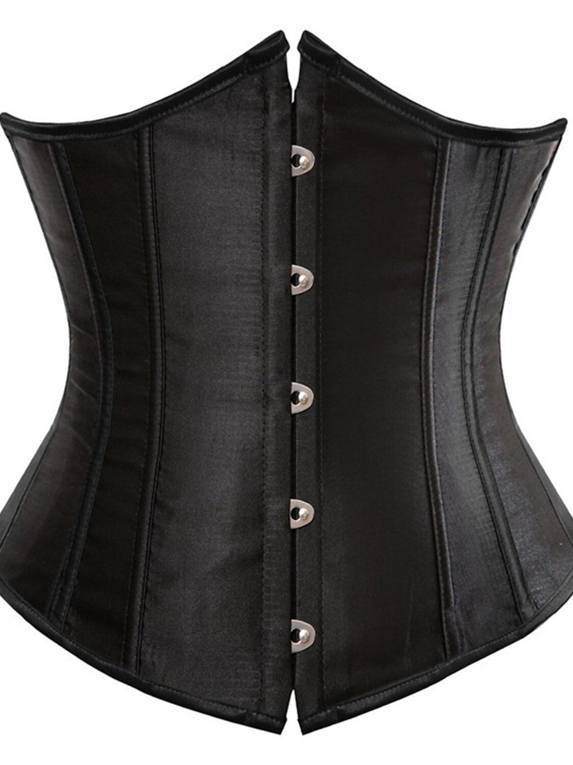 Jacquard Overbust Corsets for Women with Hook & Eye Closure, Tummy Control and Push-Up Effect, Perfect for Weddings, Parties, Birthdays, and Halloween-BMbridal.UK