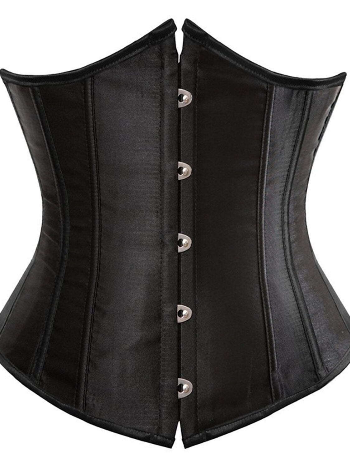 Jacquard Overbust Corsets for Women with Hook & Eye Closure, Tummy Control and Push-Up Effect, Perfect for Weddings, Parties, Birthdays, and Halloween-BMbridal.UK