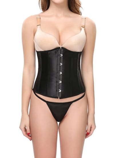 Jacquard Overbust Corsets for Women with Hook & Eye Closure, Tummy Control and Push-Up Effect, Perfect for Weddings, Parties, Birthdays, and Halloween-BMbridal.UK