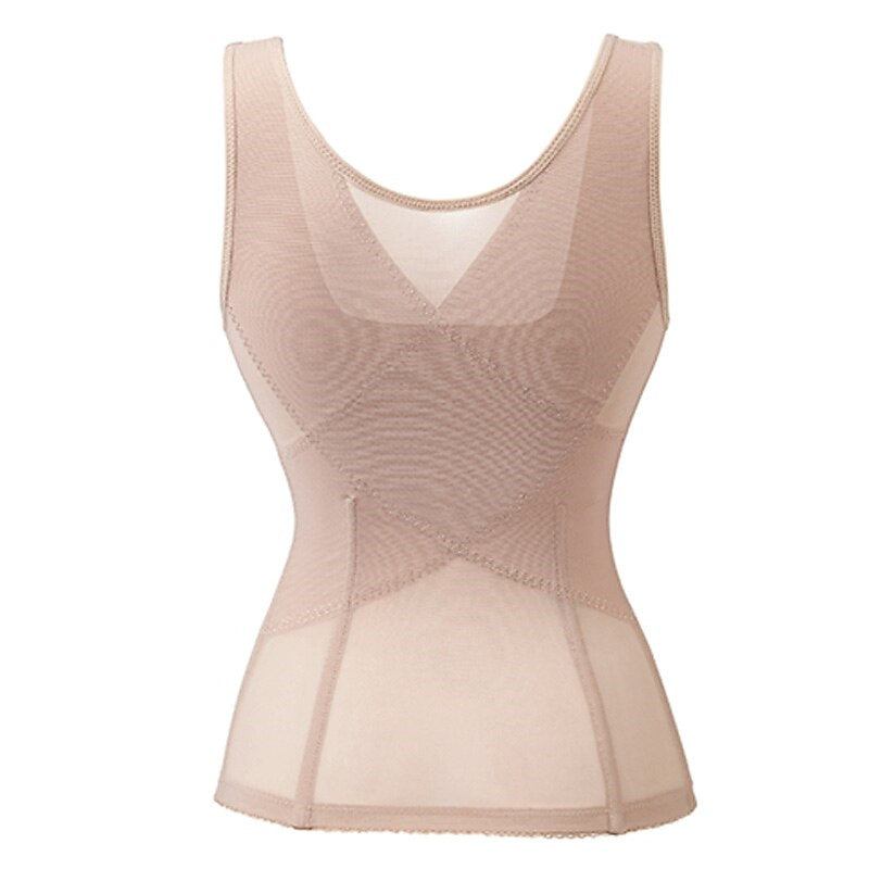 Women's Hook & Eye Yoga Corset for Waist Training