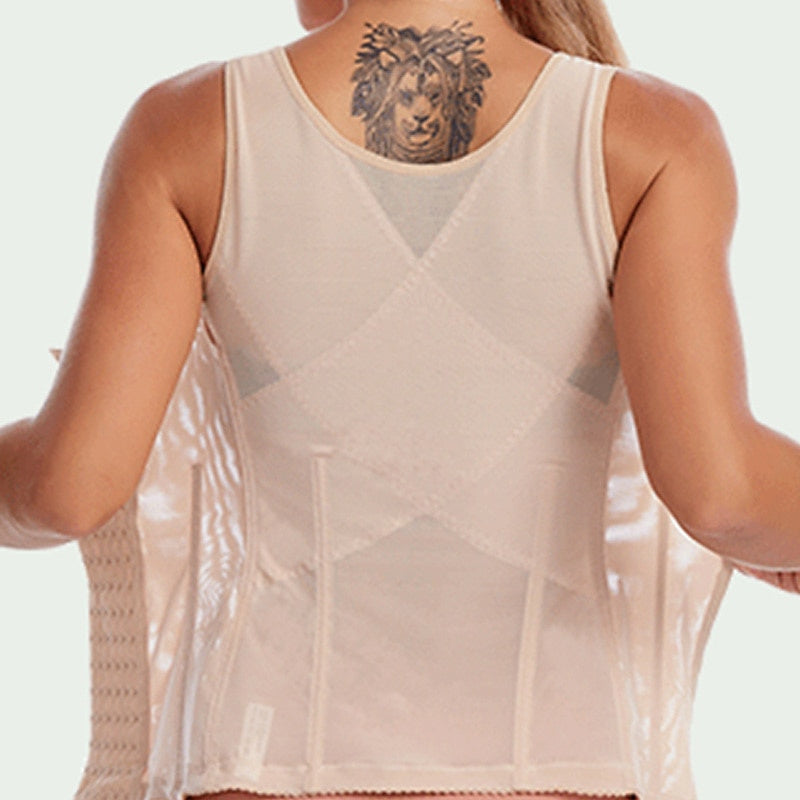 Women's Hook & Eye Yoga Corset for Waist Training