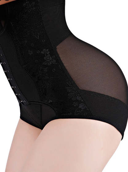 Sporty Corset for Women with Floral Panties – Waist-Shaping Trainer