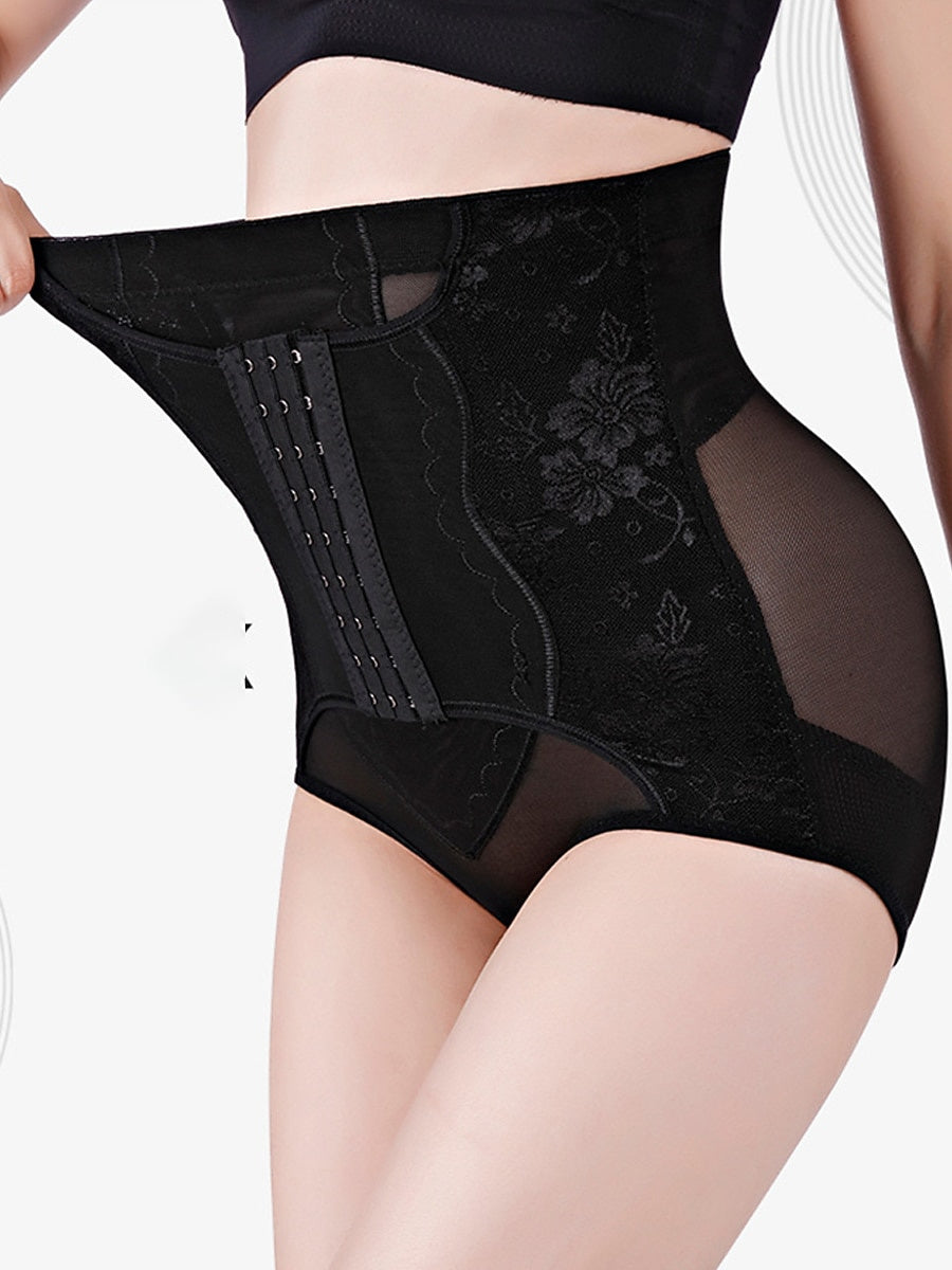 Sporty Corset for Women with Floral Panties – Waist-Shaping Trainer
