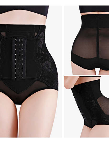 Sporty Corset for Women with Floral Panties – Waist-Shaping Trainer