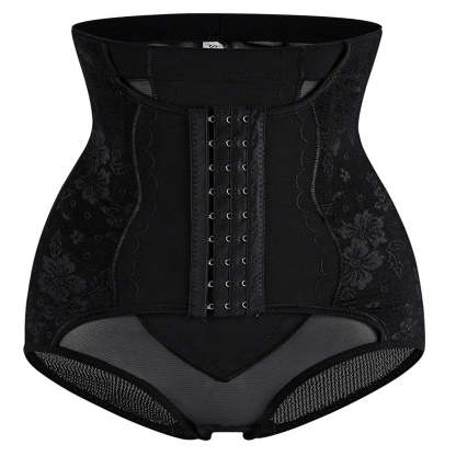 Sporty Corset for Women with Floral Panties – Waist-Shaping Trainer