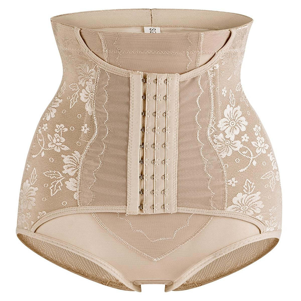 Sporty Corset for Women with Floral Panties – Waist-Shaping Trainer