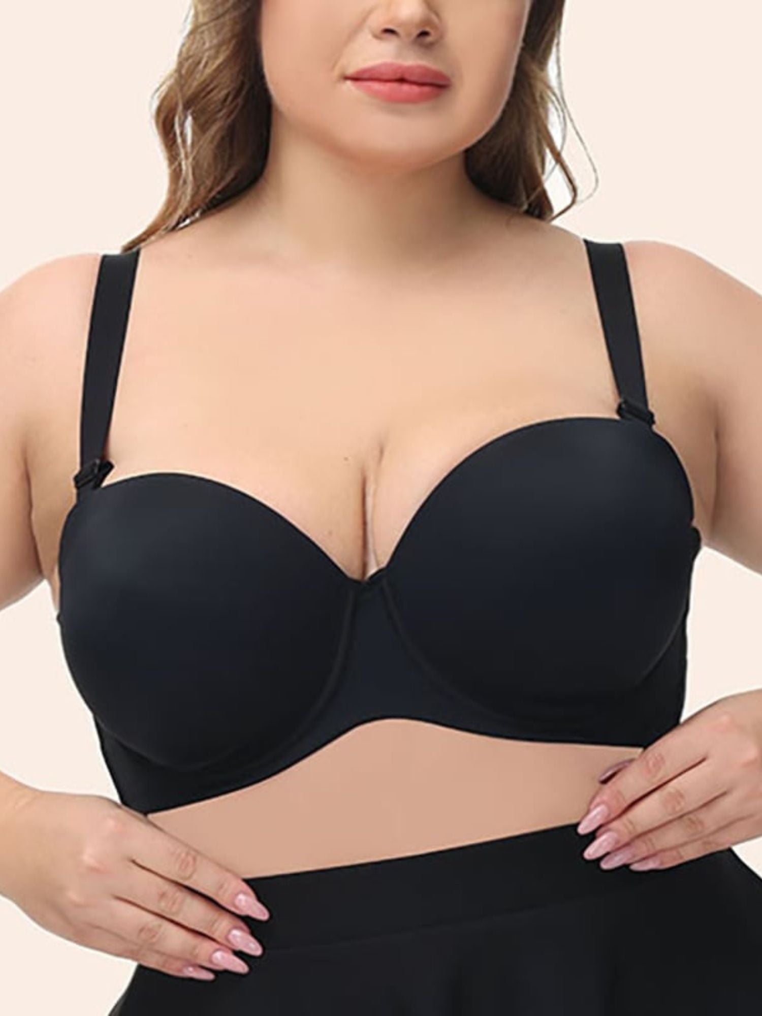 Classic Minimalist Push-Up Bras for Women, Comfortable Fit