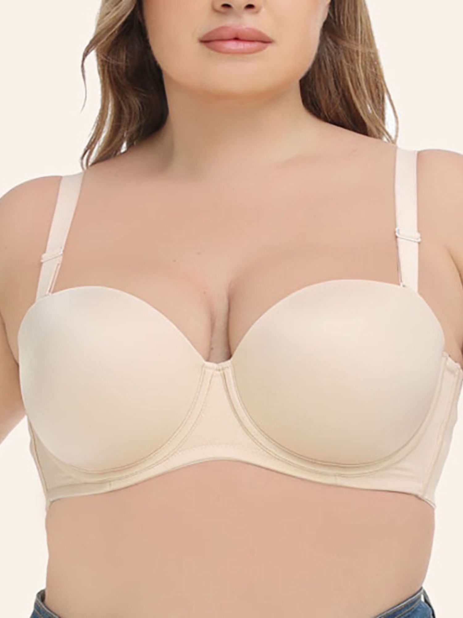 Classic Minimalist Push-Up Bras for Women, Comfortable Fit