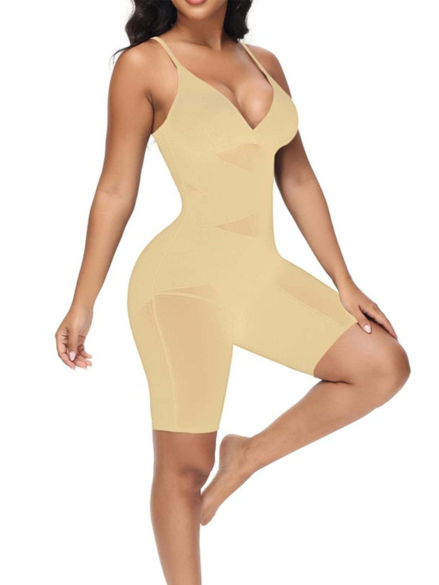 High Waist Slim Strap Shapewear in Classic Polyester for Tummy Control