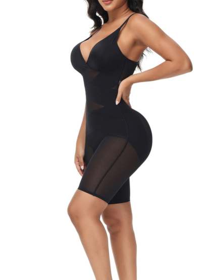 High Waist Slim Strap Shapewear in Classic Polyester for Tummy Control