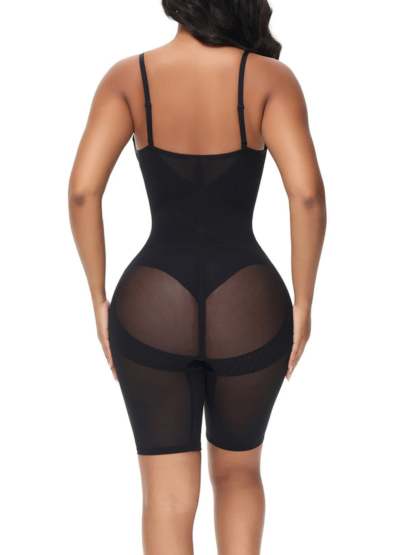 High Waist Slim Strap Shapewear in Classic Polyester for Tummy Control