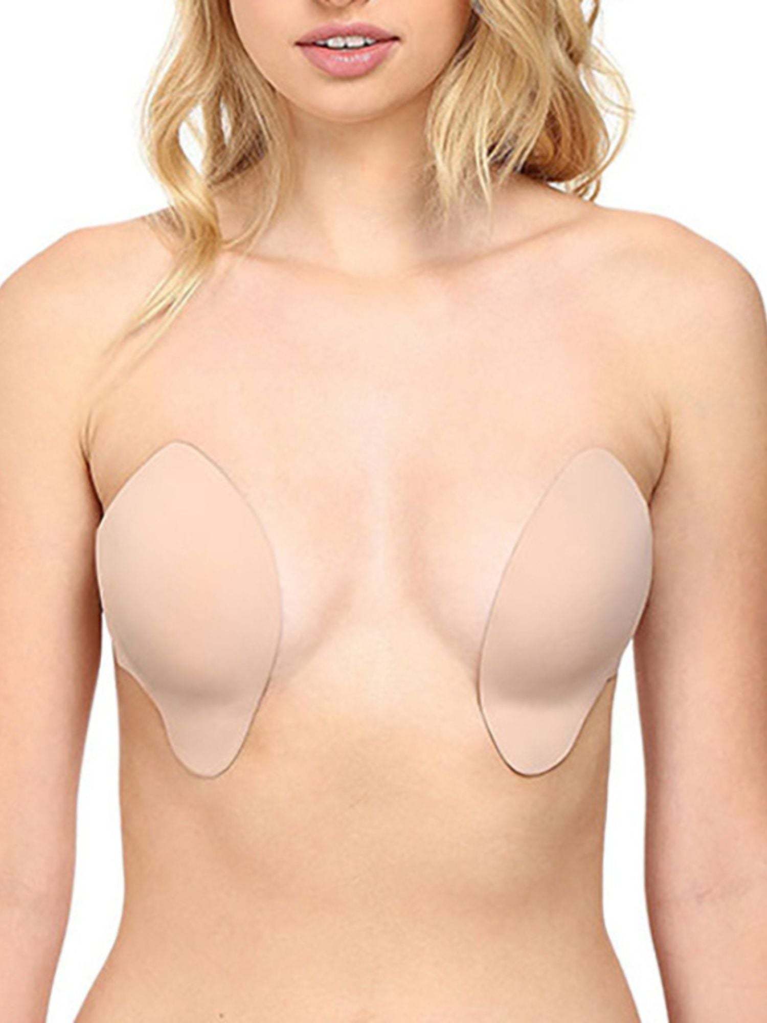 Backless Bra and Nipple Cover for Women in Polyester