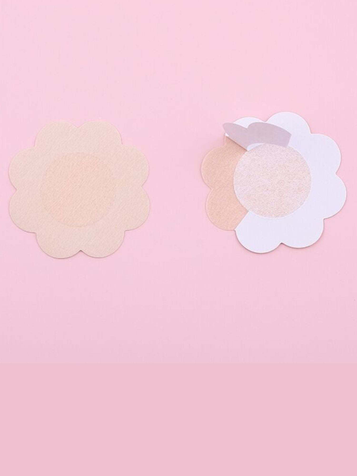 Breathable Thin Flower Breast Patches for Women, 5-Pack