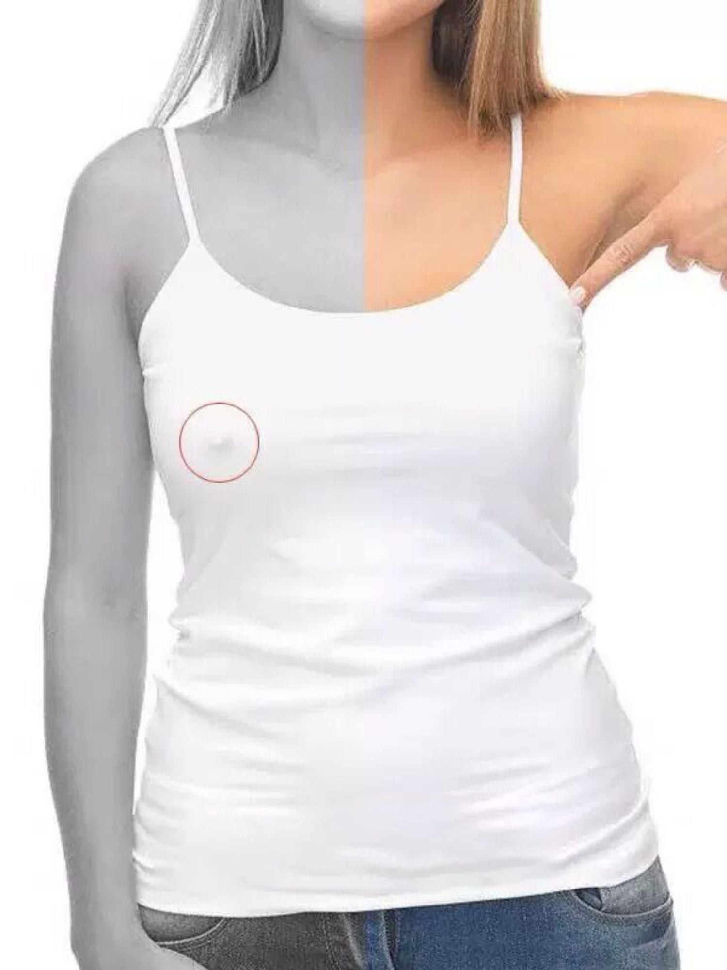 Breathable Thin Flower Breast Patches for Women, 5-Pack