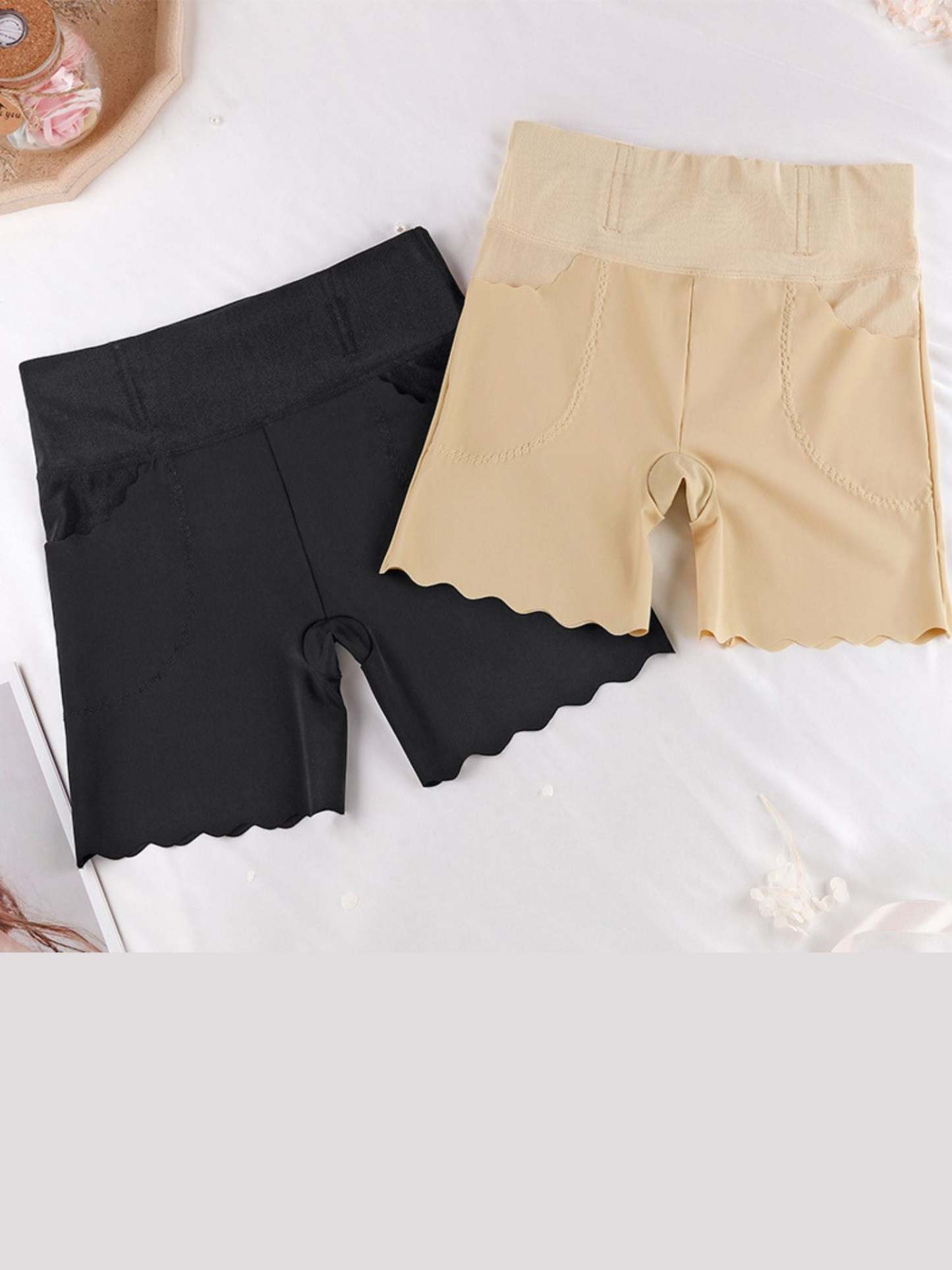 Women's Elegant Comfortable Bodysuit with Wavy Solid Color Breathable Pants