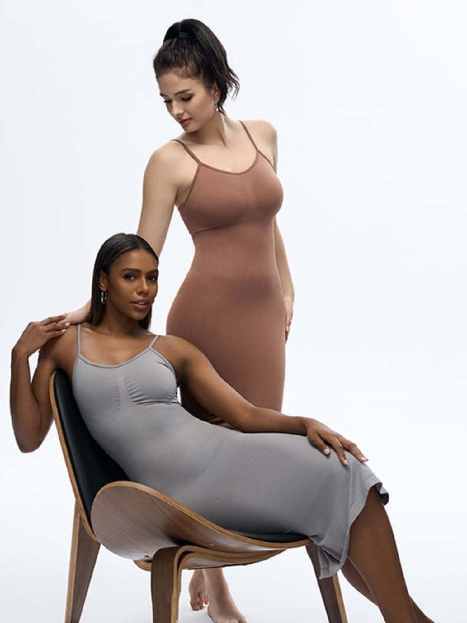 Classic Sleeveless Long Polyester Bustier Shapewear for Women