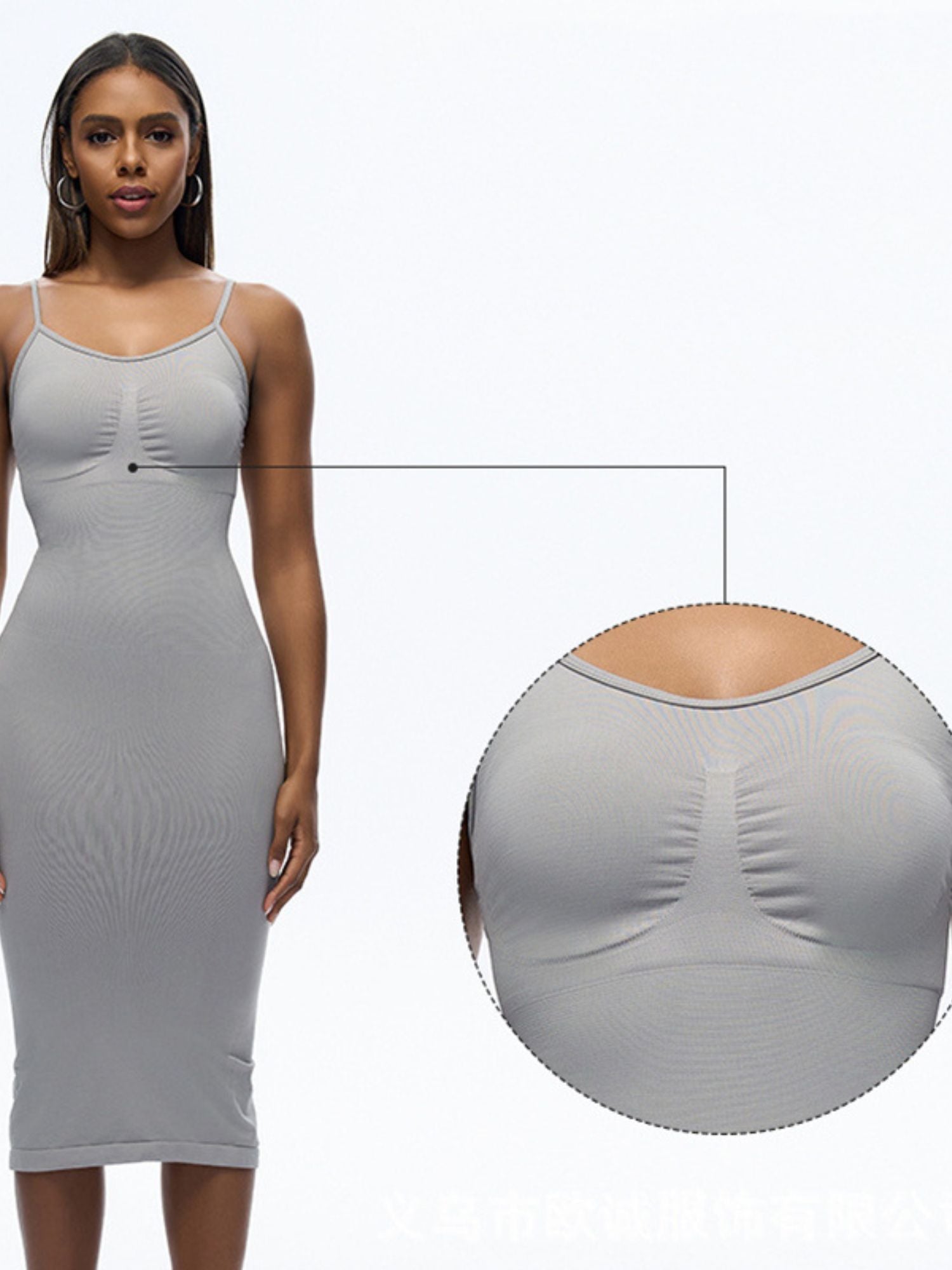 Classic Sleeveless Long Polyester Bustier Shapewear for Women