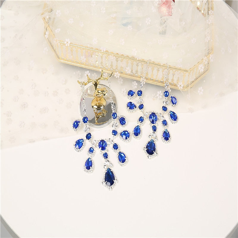 Bridal Pumps for Women: Faux Leather Pointed-Toe Stiletto Heels with Crystal Detail