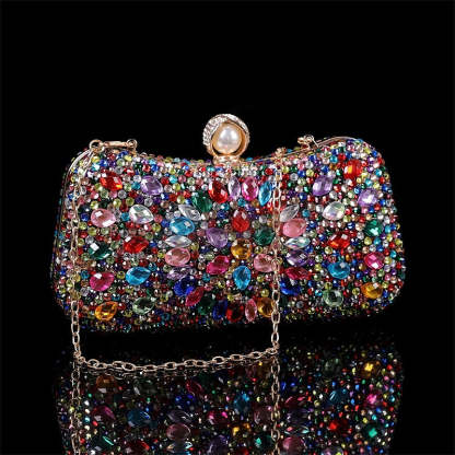 Bridal Pumps with Bling for Women - Crystal Jeweled Glitter Wedding Dress Shoes