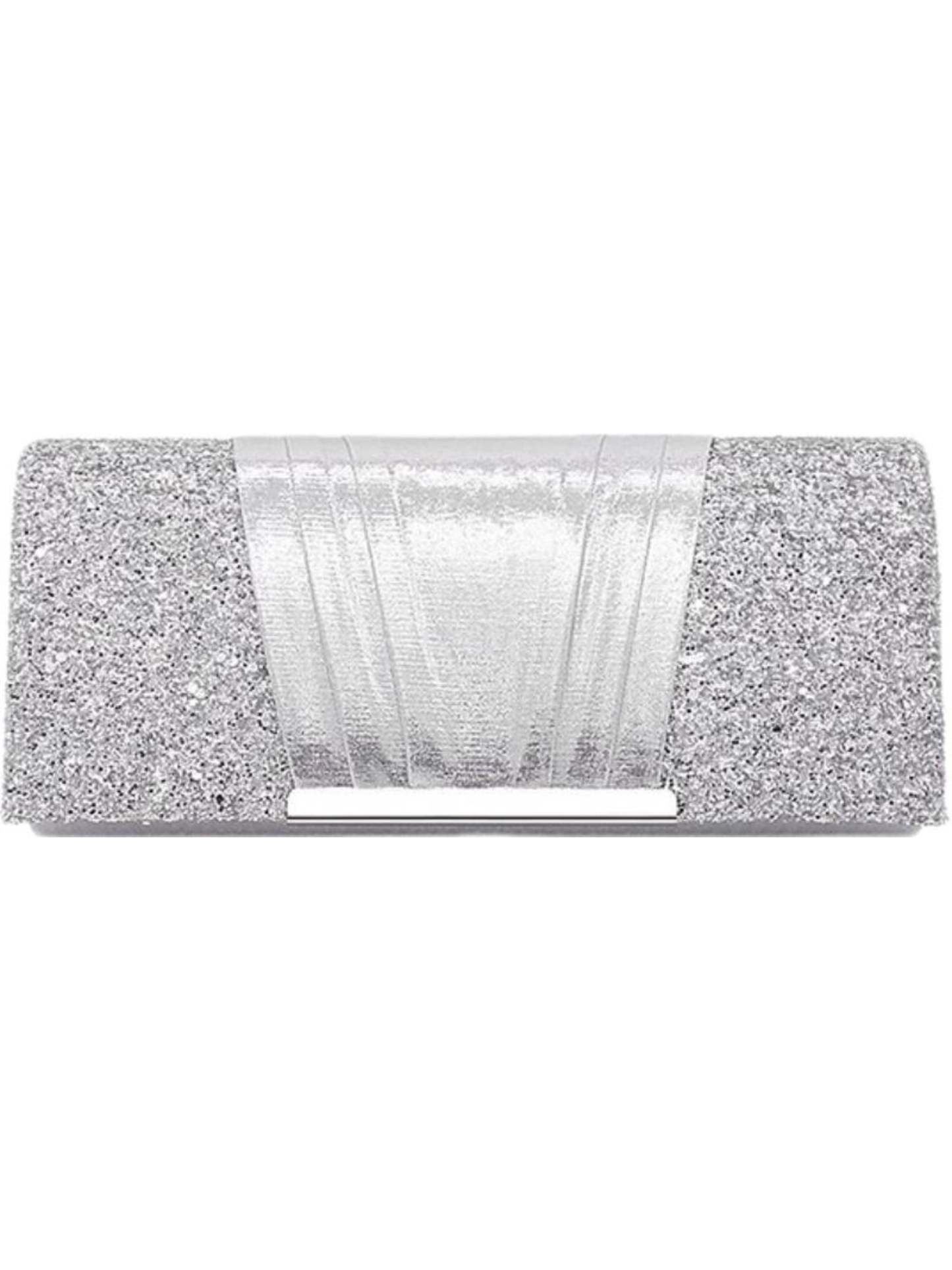 Elegant Gold Evening Clutch Bag Featuring Sparkling Sequins