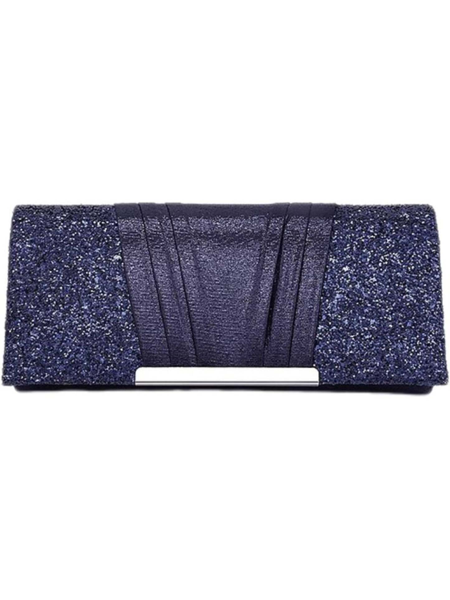 Elegant Gold Evening Clutch Bag Featuring Sparkling Sequins