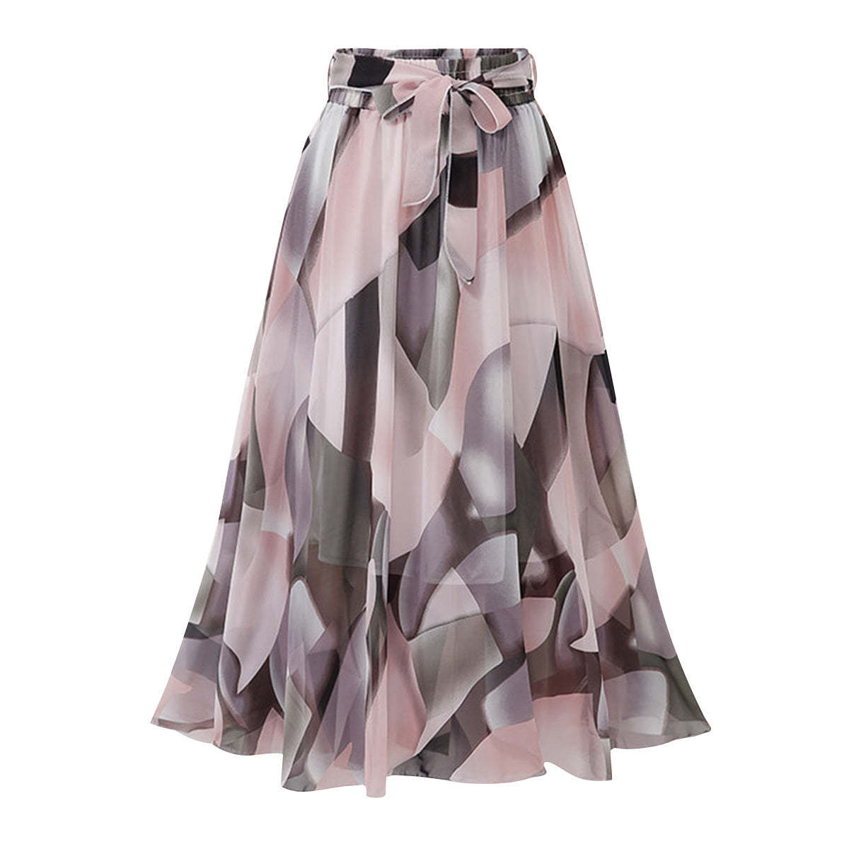 Wedding Guest Dress with A-Line Princess Skirt and Floral Detail
