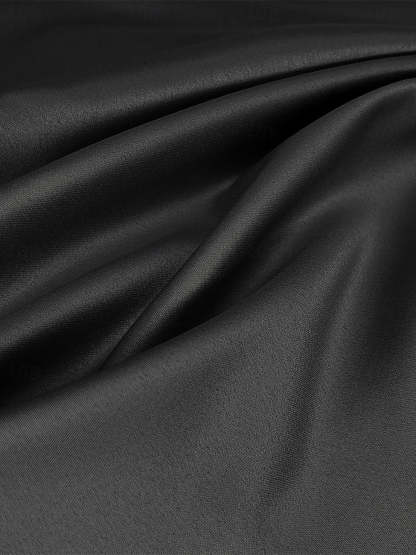 One-Shoulder Satin A-Line Wedding Guest Dress with Pocket and Shoulder Flower