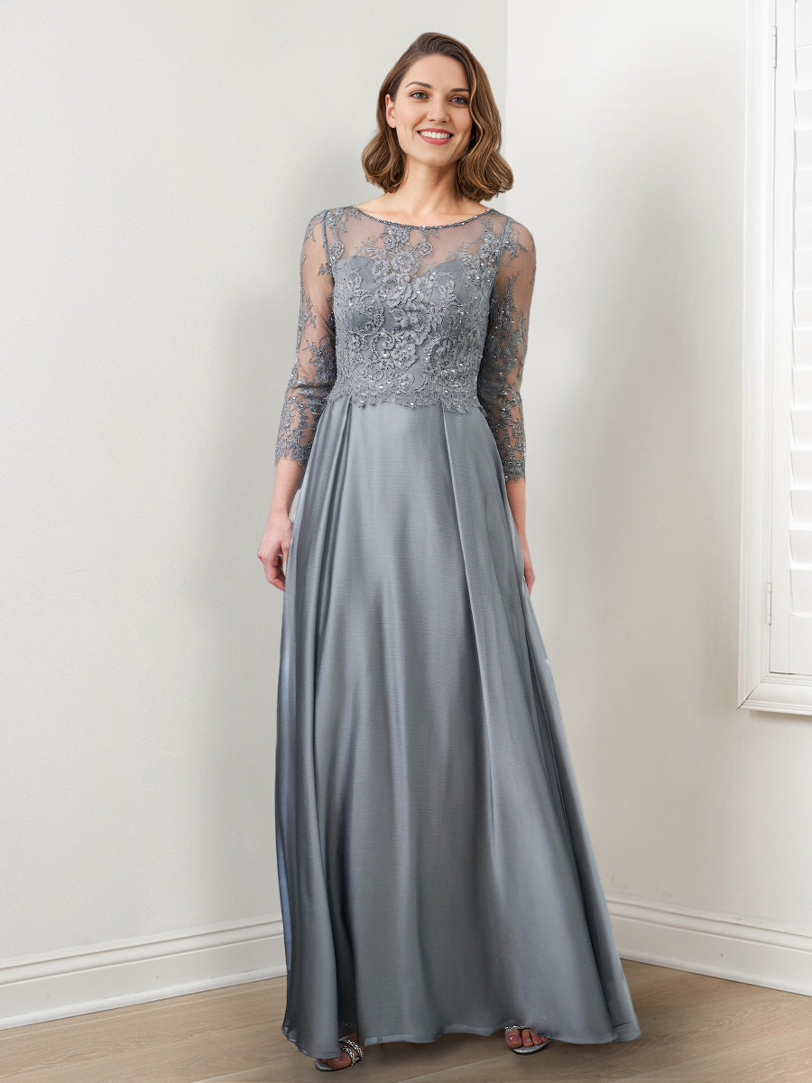 Princess/A-Line Mother of the Bride Dresses Featuring Applique and Sequins