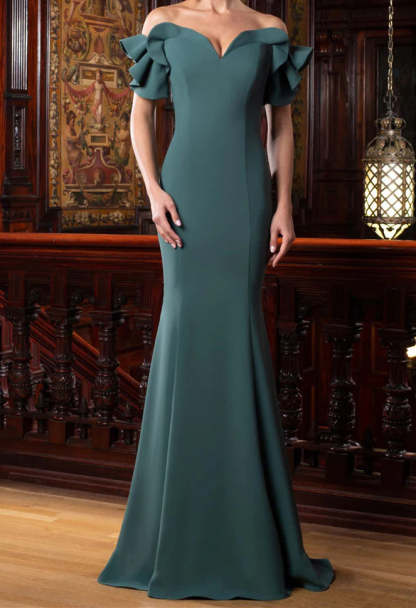 Off-the-Shoulder Mother of the Bride Dresses in Trumpet/Mermaid Style