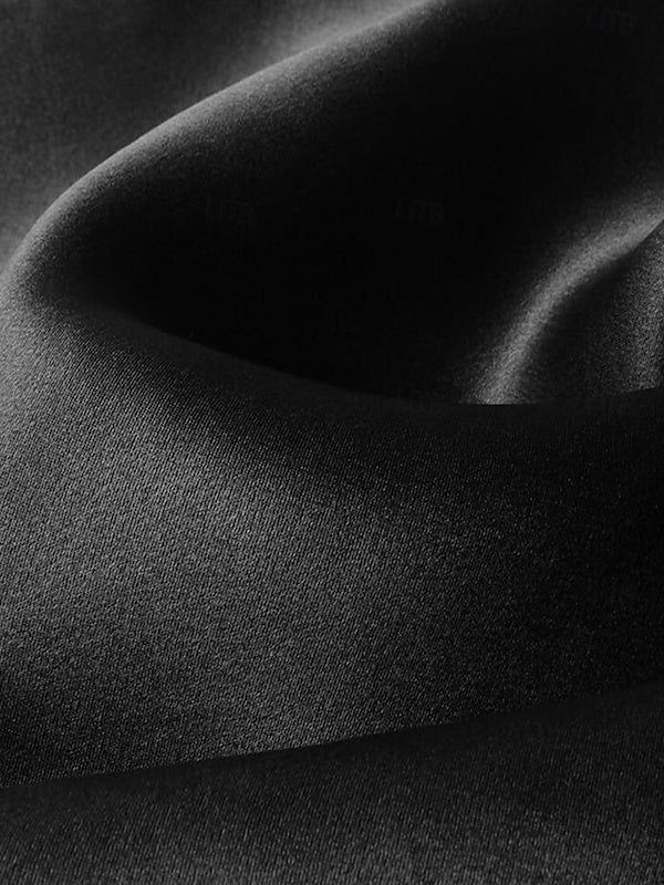 V-Neck A-Line Princess Gown with Long Sleeves and Belt for the Mother of the Bride