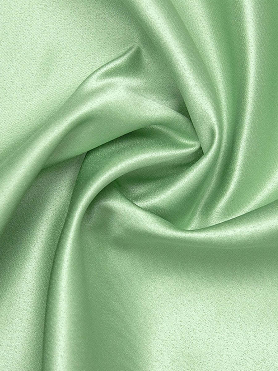 Pleated One-Shoulder 3/4 Sleeve Sheath/Column Dress with Feather for Mother of the Bride & Groom