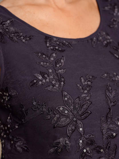 Knee-Length A-Line/Princess Mother of the Bride & Groom Dresses with Scoop Neck Jacket Lace Appliques and Sequins-BMbridal.UK