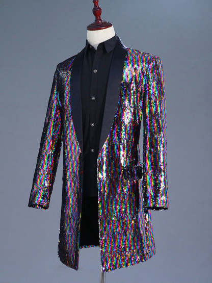 Single-Breasted Men's Acrylic Fibers Wedding Suit With Buckle And Tailored Fit Collar