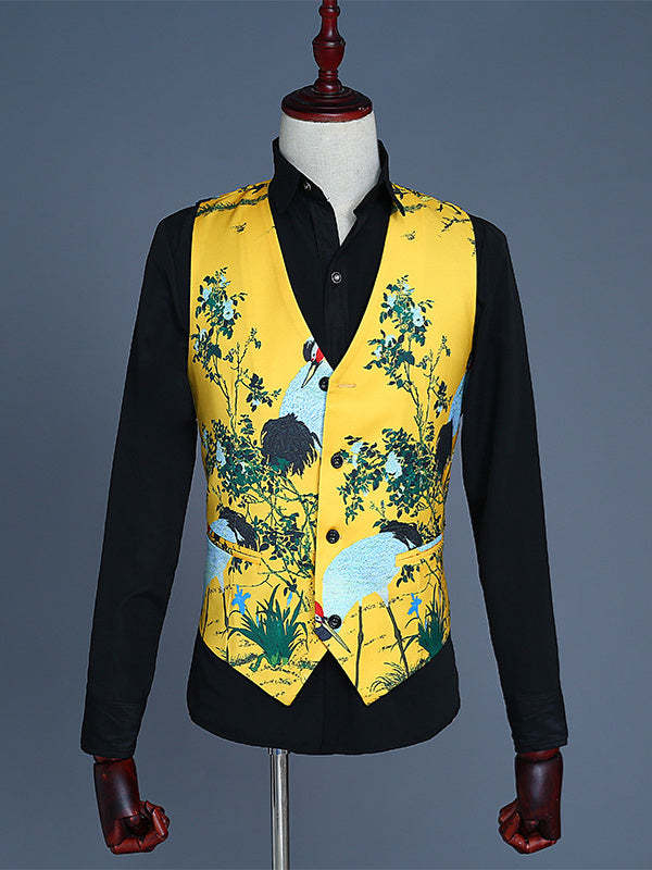 Single-Breasted One-Button Nylon Wedding Suit For Men With Shawl Collar In Tailored Fit