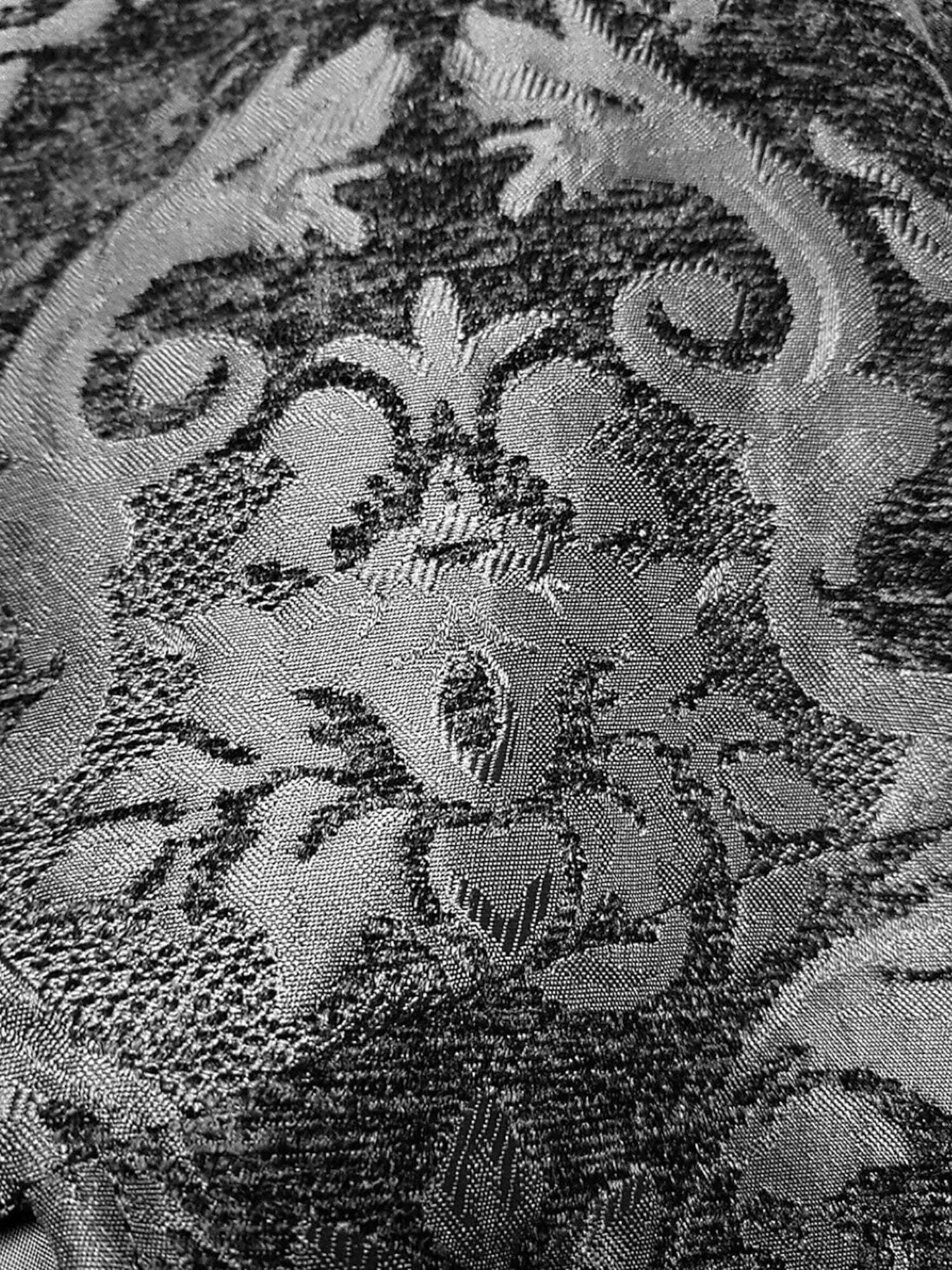 Exquisite Floral Tailcoat Suit For Men In Retro Style