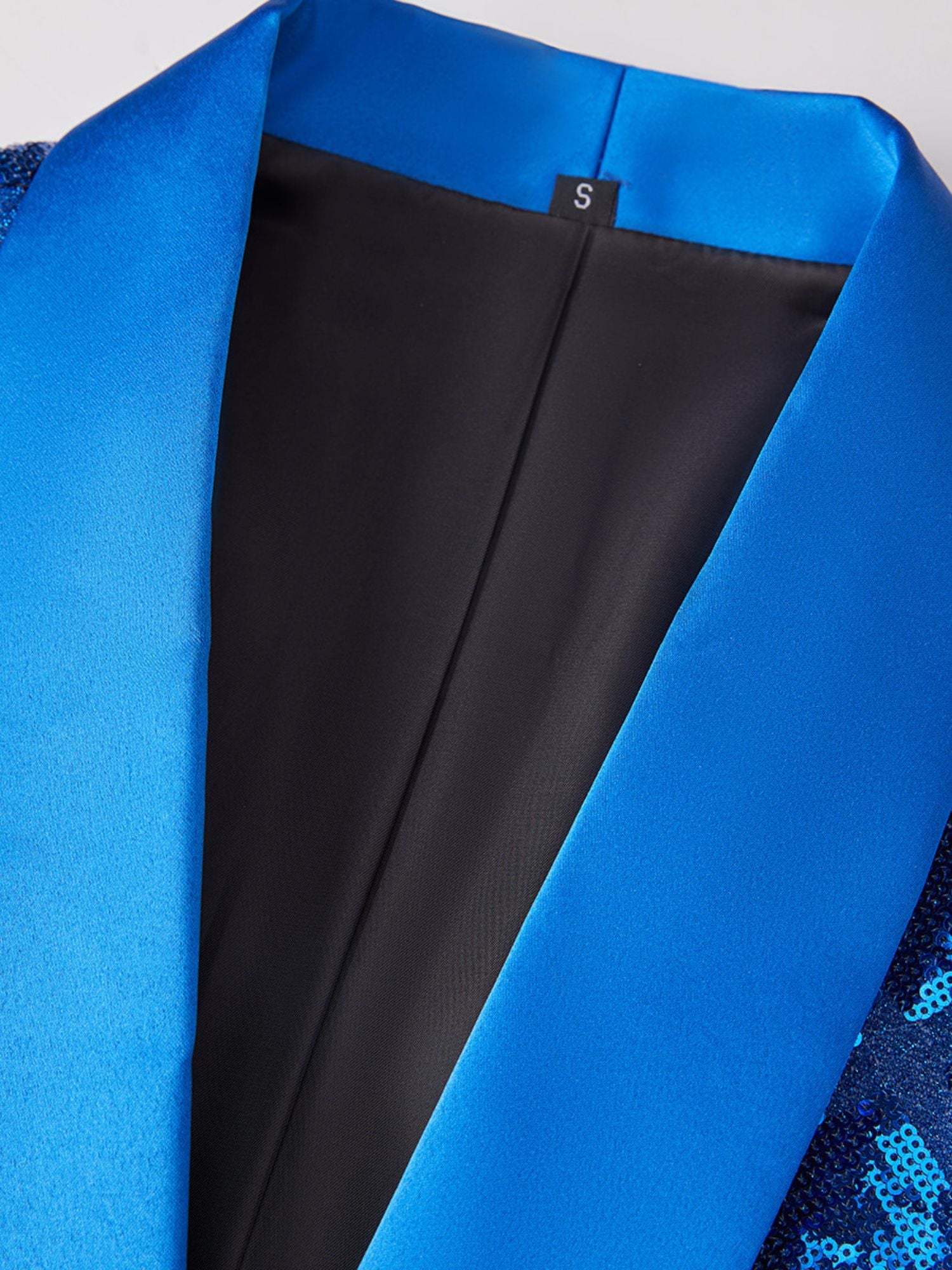 Fashionable Red Cube Sequin Suit For Men's Leisure And Party Wear