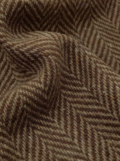 Men's Brown 3-Piece Single-Breasted Two-Button Suit For Weddings And Daily Wear