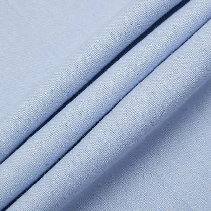 Men's Sky Blue Tailored Fit Two-Button Casual Beach Wedding Suit