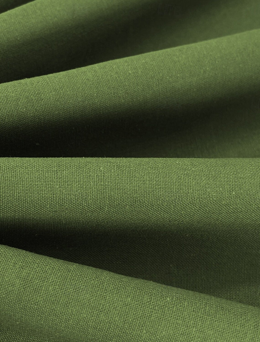 Standard Fit Two-Button Green Men's Beach Wedding Suit Set