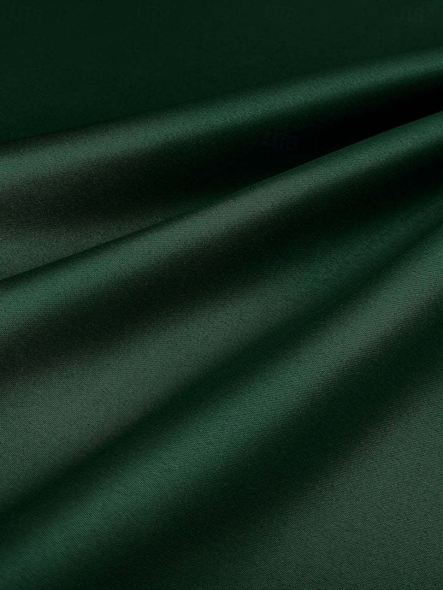 Single-Breasted One-Button Peaked Lapel Wedding Suit For Men Standard Fit 3-Piece Set