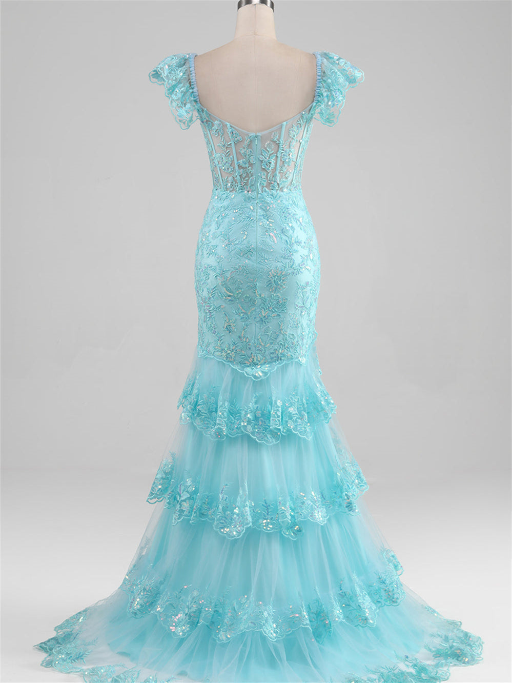 Sweetheart Off-the-Shoulder Floor-Length Evening Dress with Side Split in Mermaid/Trumpet Style