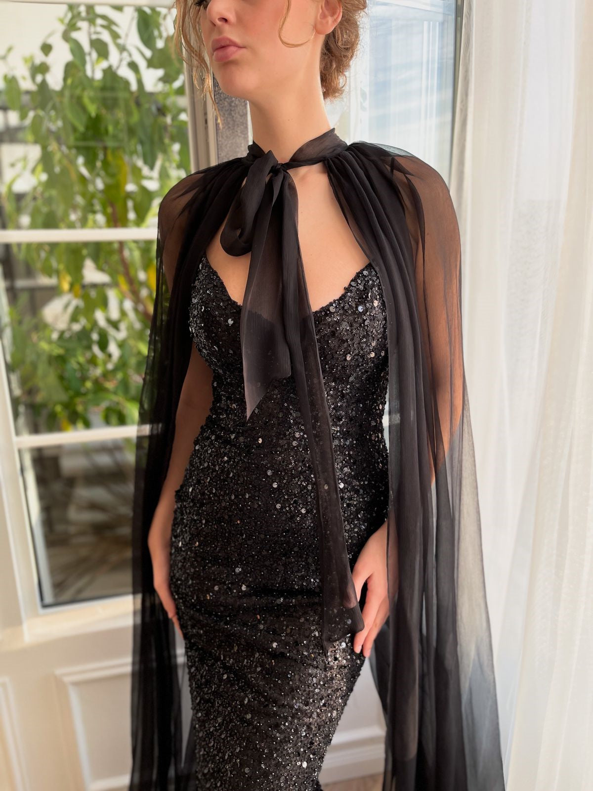 Sweetheart Sleeveless Floor-Length Mermaid/Trumpet Prom Dress With Wrap