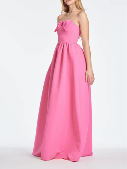 Strapless Princess A-Line Floor-Length Dress for the Mother of the Bride